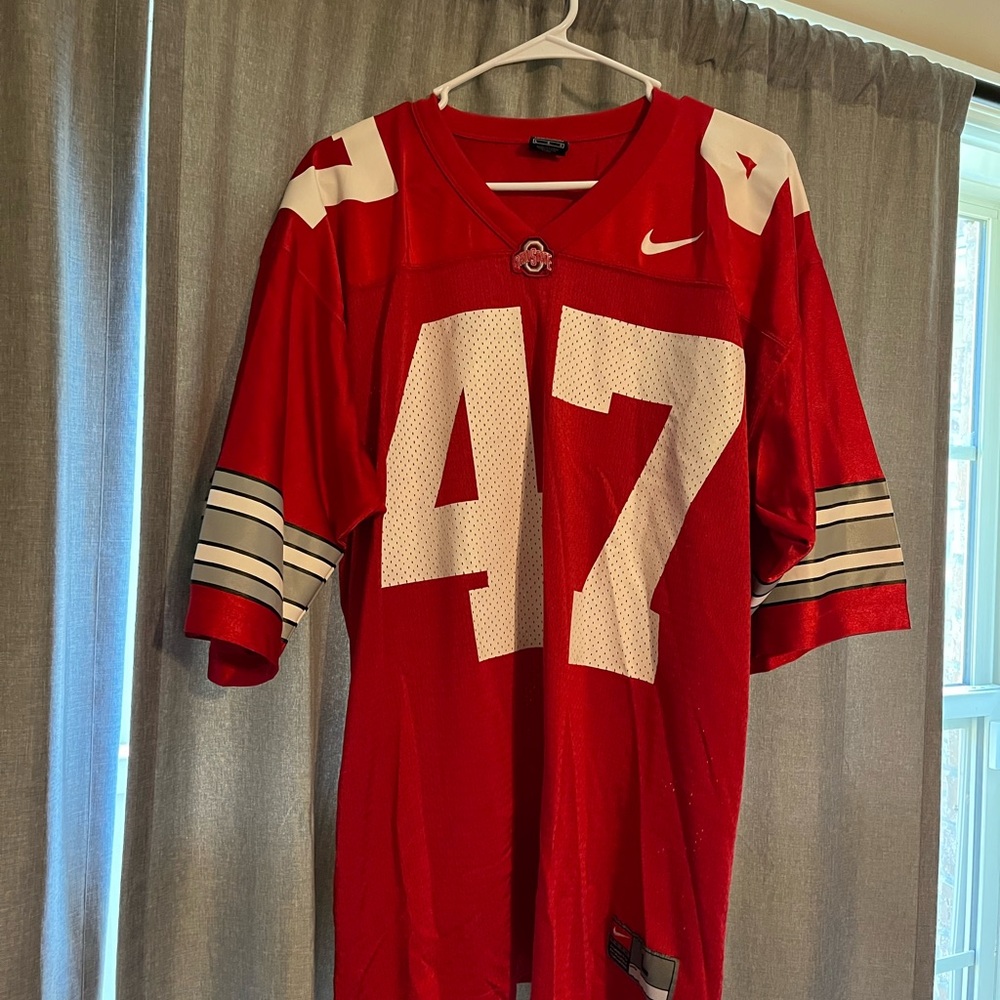 AJ hawk ohio state Home jersey